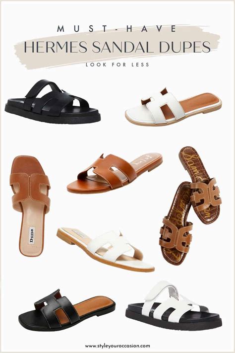 hermes shoes best dupe|hermes dupe sandals primark.